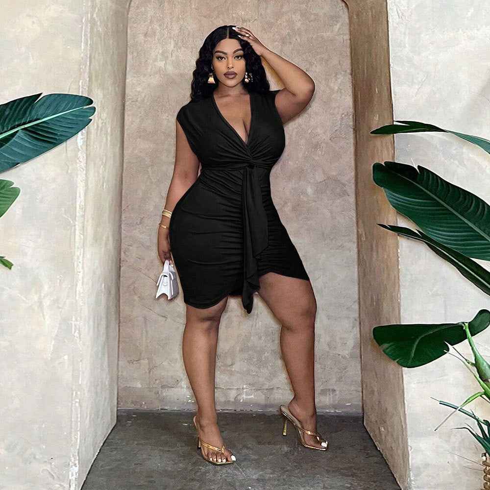 Waist-tight Ruffle Skirt