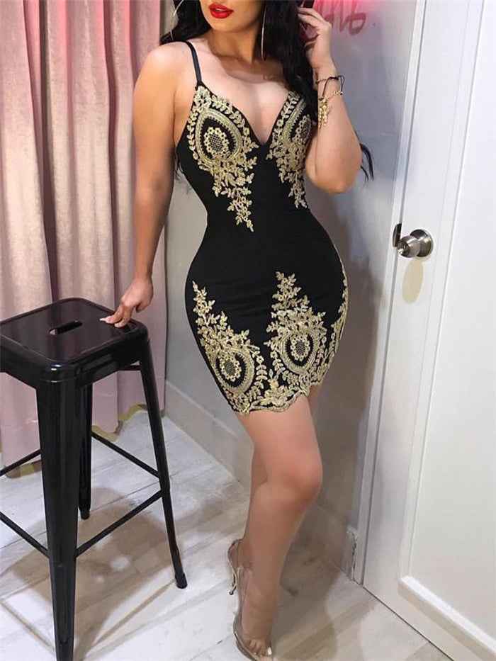 Strapped Party Girl Dress