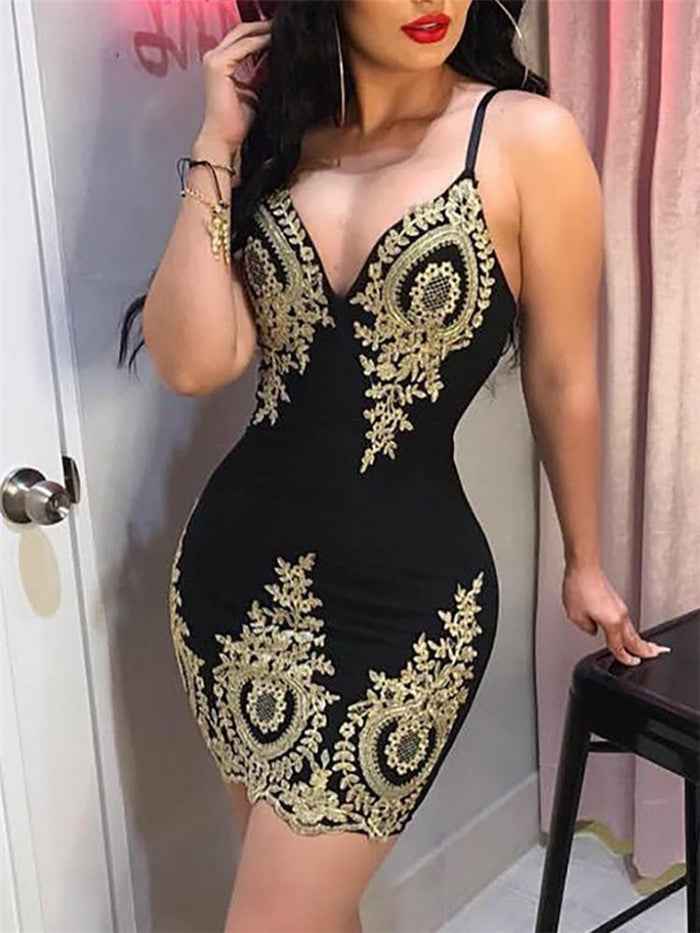 Strapped Party Girl Dress