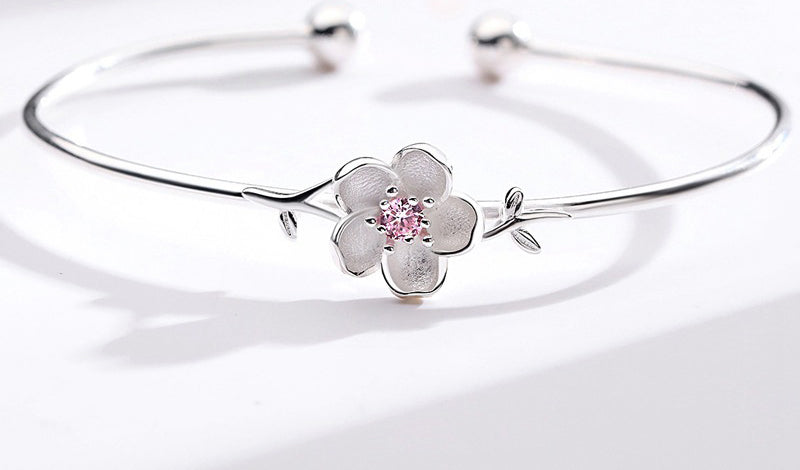 Silver Letter Bracelet
