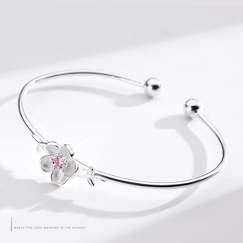 Silver Letter Bracelet