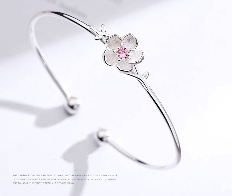 Silver Letter Bracelet