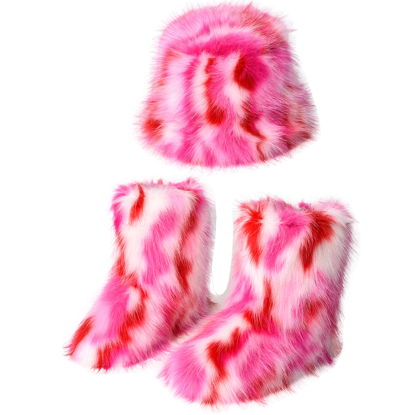 Plush Bucket Boots
