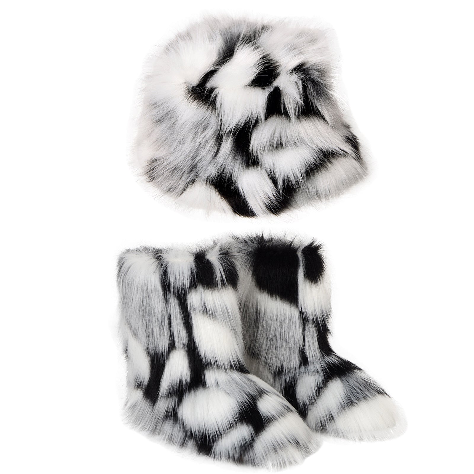 Plush Bucket Boots
