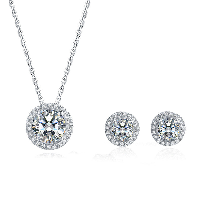 Moissanite Jewelry Set
