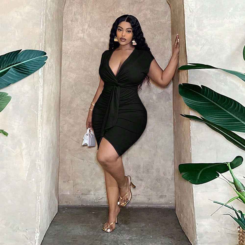 Waist-tight Ruffle Skirt