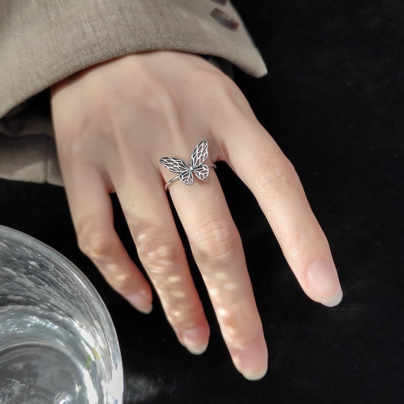 Vintage Butterfly Ring