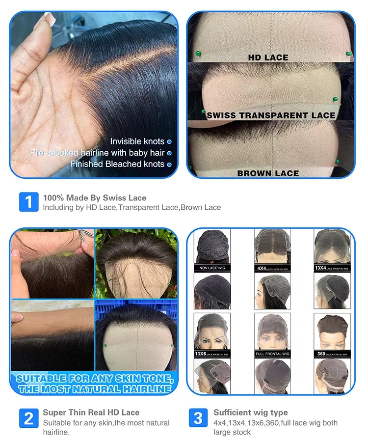 Density Lace Wig
