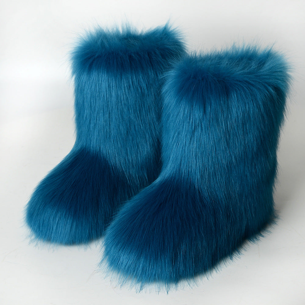 Fleece Snow Boots