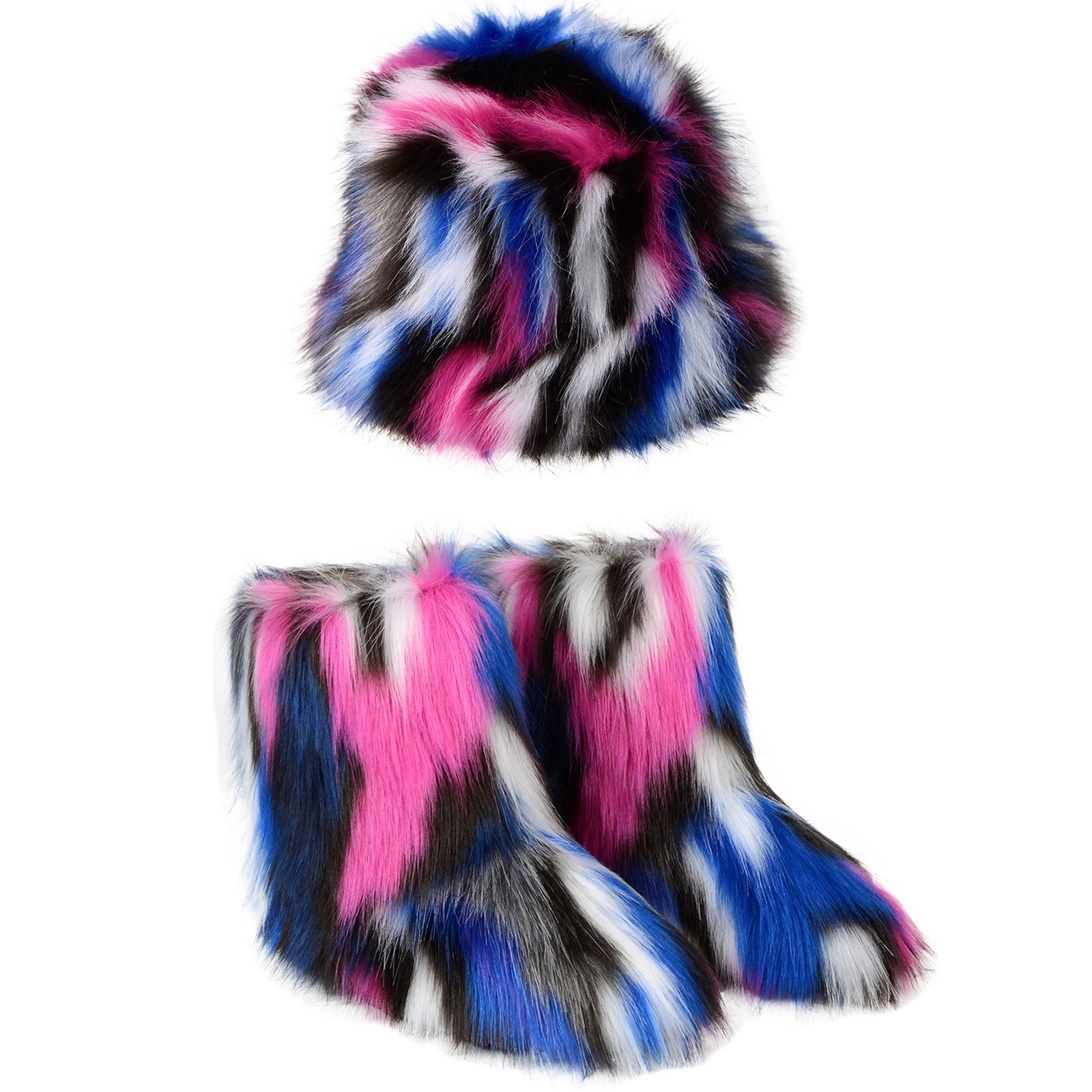 Plush Bucket Boots