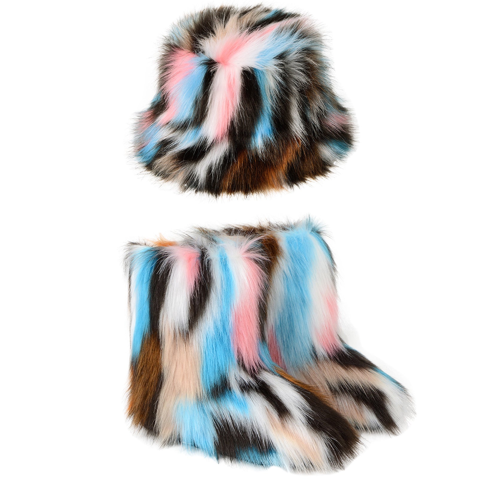 Plush Bucket Boots