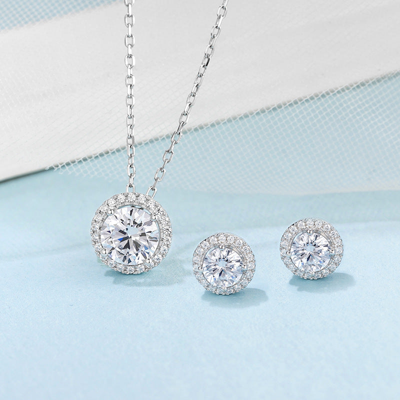 Moissanite Jewelry Set